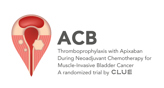 ACB: Thromboprophylaxis with Apixaban During Neoadjuvant Chemotherapy for Muscle-Invasive Bladder Cancer. A randomized trial by CLUE